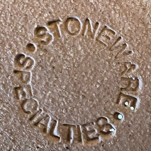 Stoneware Specialties Handcrafted Hand Painted Autumn Leaves Pottery Mug Bowl - Picture 9 of 9